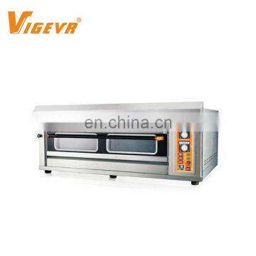 1 Deck 4 Tray Professional Bakery Commercial Price Pizza Gas Deck Oven For Baking Bread