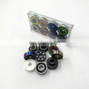 Tin Box Packing High Precision Skateboard Bearing 608 Bearing photo-3