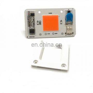 110V 220V Driverless Solderless Full Spectrum White Warm White Cob 50w Led Chip photo-5