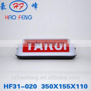 flexible SMD car led taxi/taxi box/Can be customized