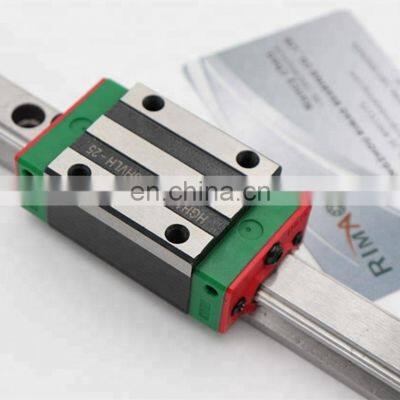 15mm 20mm 25mm Linear Guide Rail HGR15 HGR20 HGR25 CNC Linear Guideway Linear Guide Rail With Slide Block Bearings