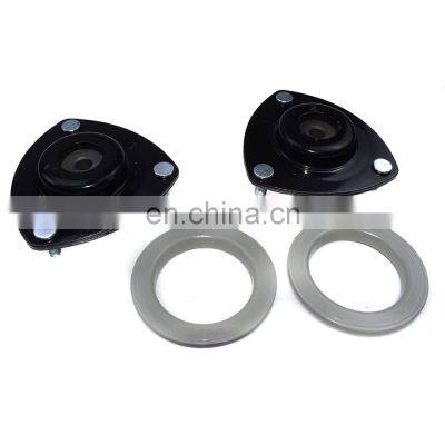 2 Pairs Suspension Strut Bearing + Strut Mount Front Upper SET For Honda Element