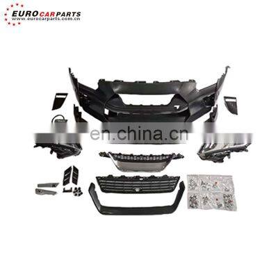 GtR New Style Car Auto Upgrad Automobiles Full Facelift Body Kit Exterior Parts Bumper Tail Light Diffuser Head Lamp