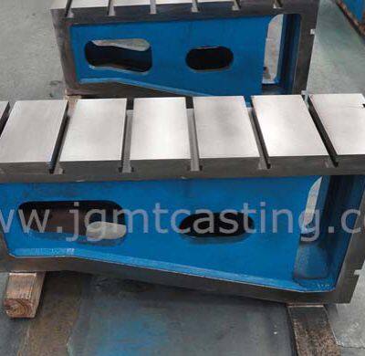 professional cast iron angle plate t-slots clamping tables