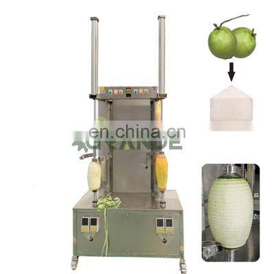 Automatic Canteloupe Skin Peeling Machine Fruit Melon Skin Peeler Pumpkin Pineapple Peeling Machine