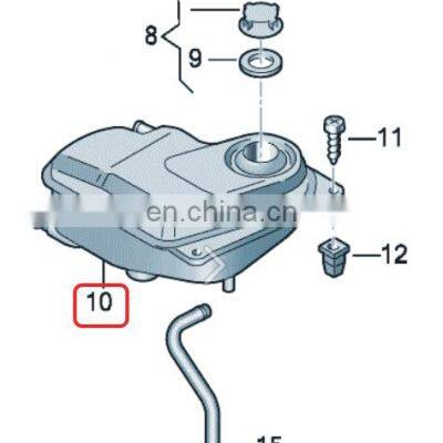 BBmart Auto Fitments Car Parts Expansion Tank Pipe Coolant Pipe for Audi Q7 7P0 121 407 7P0121407
