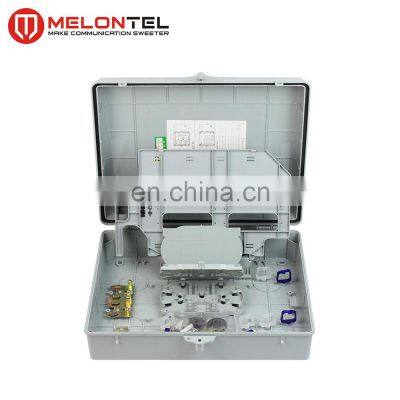 MT-1415  Outdoor ABS plastic 48 core small FTTH access fiber optic terminal box with SC UPC adaptor