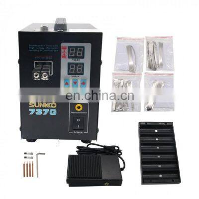 737G Spot Welder 1.5KW Battery Spot Welding Machine LED Light for 18650 Battery Pack Spot Welder