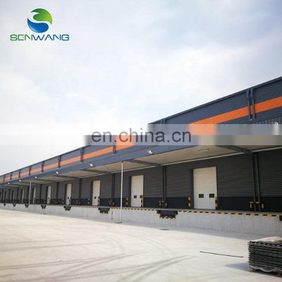 prefabricate steel structure warehouse/building in Africa