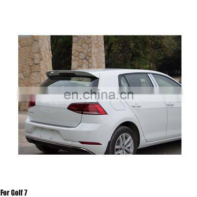 ABS Primer Painted Back LipSpoiler For Golf 7  Rear spoiler