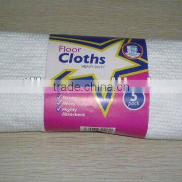 100%cotton floor wipe cloth