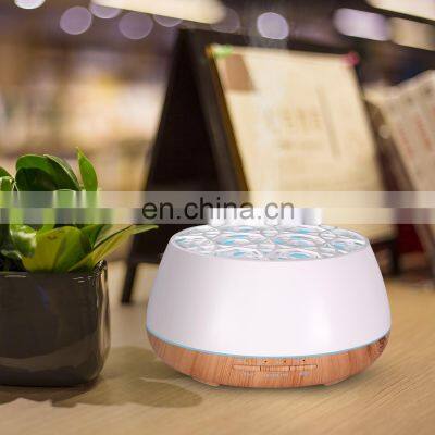 New Design 4 Spray Holes Humidifier Silence Auto Off 400ml Aroma Essential Oil Diffuser photo-4