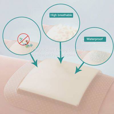 HOT Selling for traumatic wound absorbent medical sterile foam silicone dressings