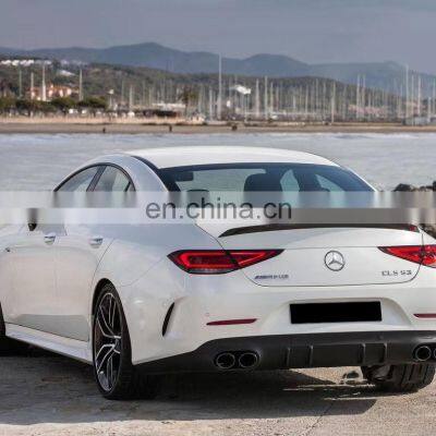 RUNDE Modified Rear Lip W257 CLS 53 Rear Diffuser for Mercedes Benz CLS 53amg Rear Lip CLS photo-5