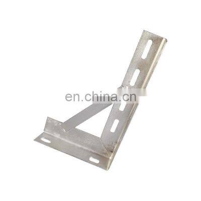 Custom Metal Shelf L Brackets Galvanized Steel angle brackets