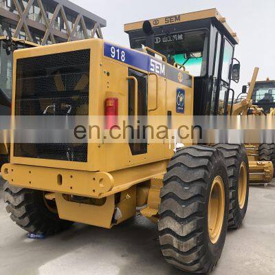 China Made Shantui SEM 918 Motor Grader, CAT Shantui SEm Grader on Sale in Shanghai photo-3