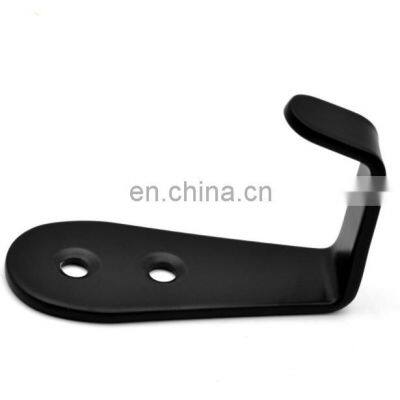 Metal Black Gold Color Wall Coat Hooks Crochet Hook Wall Installation Hooks for Clothing photo-3