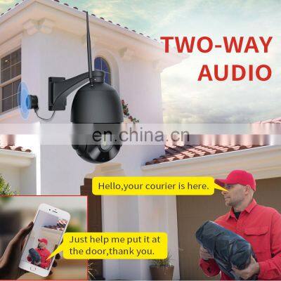 4K HD 8MP Wireless WIFI Security IP Network Camera 5X Zoom HD PTZ Outdoor Home Surveillance Dome Cam CCTV 50M IR Night Vision photo-4