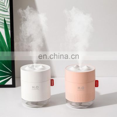 Home Portable Desktop Mini Usb Cup Mute Cool Mist Air Humidifier With Colorful Light