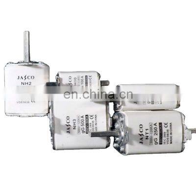 hrc fuse NH00 rated voltage of which is of 660V(50Hz) hrc fuse nt-00 nh fuse base