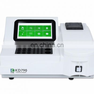 Well sold biochemistry analyzer with incubation coagulation KD790