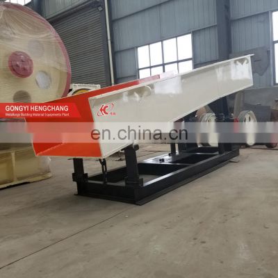 Save Energy Stone Rock Vibrating Feeder Feeding Stone to Jaw Crusher Machine