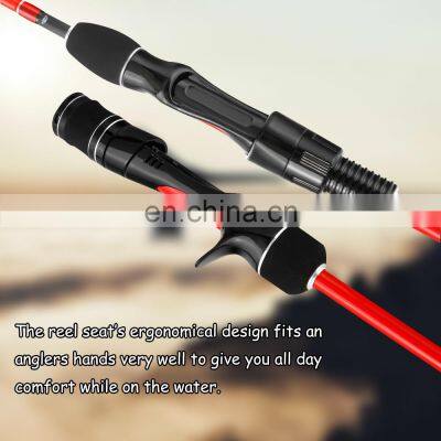 JOHNCOO Light Jigging Rod PE0.8-1.5 Boat Fishing Rod For Cuttlefish 1.68m 1.8m 1.98m Solid Sensitive Tip Snapper Rod