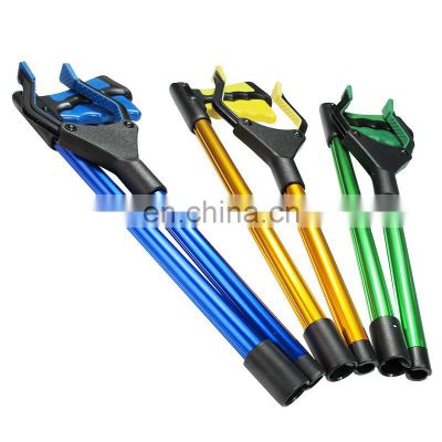 Customized aluminum alloy litter picker grabber hand trash litter picker