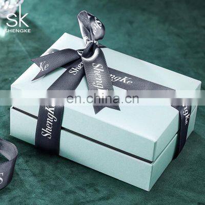 Wholesale Watch's Boxs With Ribbon For Couple Watches Jewelry Watches Set Gift Boxs Velvet Lining Box Sets