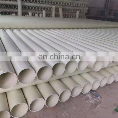 High Quality Insulated Glass Fiber Reinforced Plastic Bending Frp Circle Pipe /FRP Protection Cable Trunking Pipe photo-3