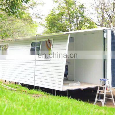Prefab Folding House Expandable Modular 20ft 30ft 40ft Australia Expandable 3 Bedrooms 1 Bathroom Container House photo-3