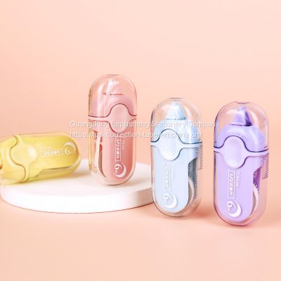 Factory OEM Order New Arrival Sweet Colors Cute Mini Correction Tape 6m