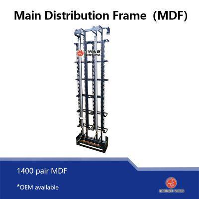 OEM Manufacture WS07-1400 Voice Patch 1400 Pair MDF Main Distribution Frame for Telecom