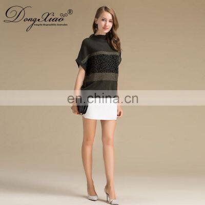 New Style High Quality Pullover Fashion Short Sleeve Women Cashmere Sweater From China photo-3
