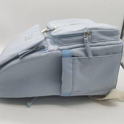 Baby Diaper Bag Double Layer Storage Bag Portable Polyester High-capacity go Out Zipper Pack Diaper Bag photo-3