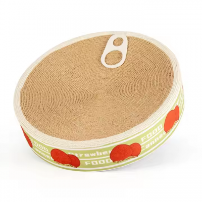 MEOW LOVE Canned Sisal Cat Claw Board Cat Nest Grinding Claw Four Seasons General Oversized Toy Canned