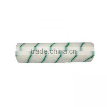 9" acrylic roller cover green stripe