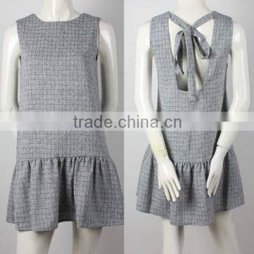 OEM service backless sleeveless summer dress plus size maternity clothes