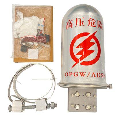 Durable and Reliable Metal Aluminum Alloy Fiber Optic Connector Junction Box for ADSS OPGW Cable photo-3