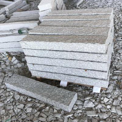 Cheap grey granite pineapple kerbstone G603 pineapple curbstone