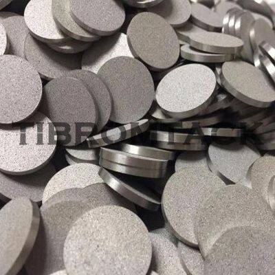 Stainless Steel Powder Particles Sintered Round Plate,10pc, Microporous Stainless Steel Filter Disc photo-4