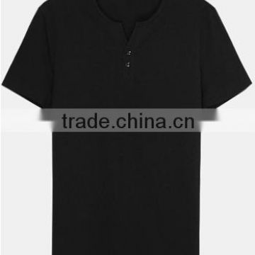 fashion Wholesale Short Sleeve V neck OEM t shirts