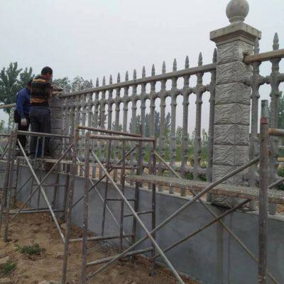 Цементные бамбуковые ограждения, вазообразные столбовые перила, ограждения с римскими колоннами для садовых стен, прочные и износостойкие