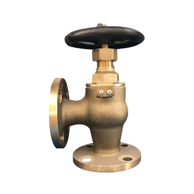 China Factory JIS 5K F7354 Marine Angle Valve Cast Iron FC200 Flange Manual Electric Manual Marine Valves for Water Oil Gas photo-2