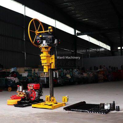 Internal Combustion Environmental Protection Geological Core Drilling Rig, Soil Sample Collector, Surface Impact Drill, Portable Soil Sampling Drill photo-3