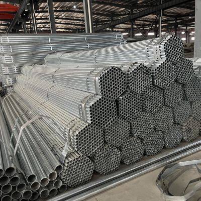 SAE 1008 1010 1020 Hot DIP Galvanized Round Steel Pipe / Gi Pipe Pre Galvanized Steel Pipe Galvanized Tube photo-4