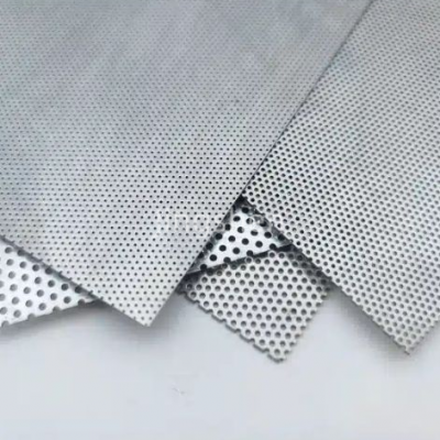 Aluminum Wall Vent Cover With Perforated Metal Mesh Panel With Round Holes to Prevent Rodents From Entering the House