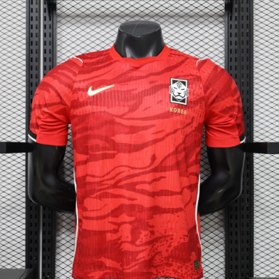 2627 South Korea Home Jersey Team Player Version Soccer Shirt for USA, Canada, Mexico World Cup
