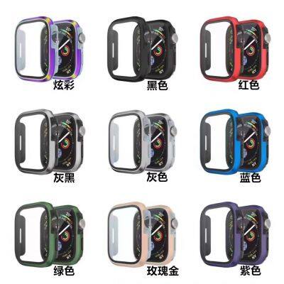 Rugged Case Apple Watch Ultra Military Protective Cover Bumper IWatch Tempered Glass Screen Protector