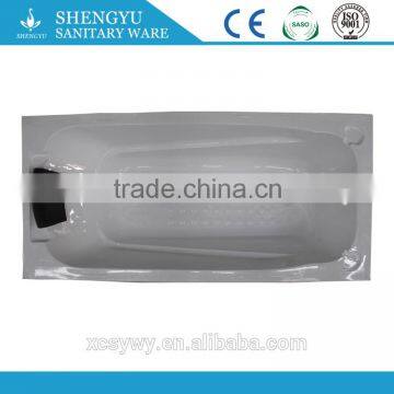 SY-2015 white cheap acrylic bathtub